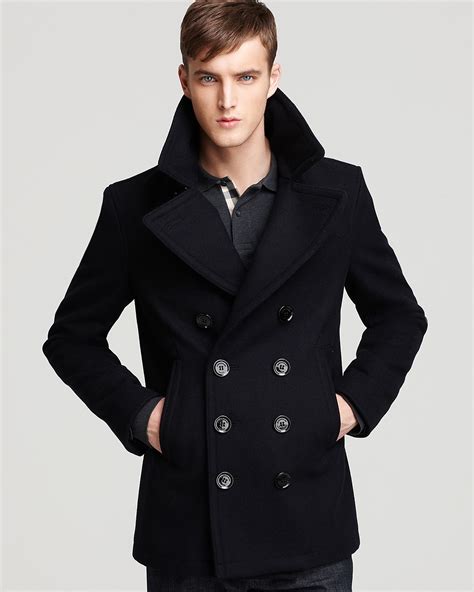 women's burberry peacoat|burberry men's coat outlet.